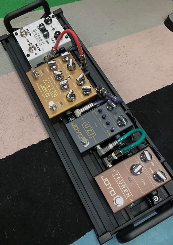 Guitto GPB-01 No Velcro Pedalboard with Softcase | Reverb