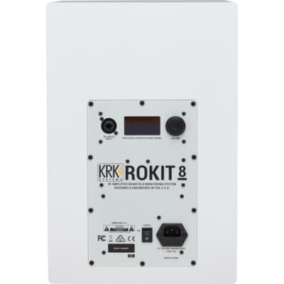 KRK ROKIT8G4WHITE 8" Studio Monitor White image 4