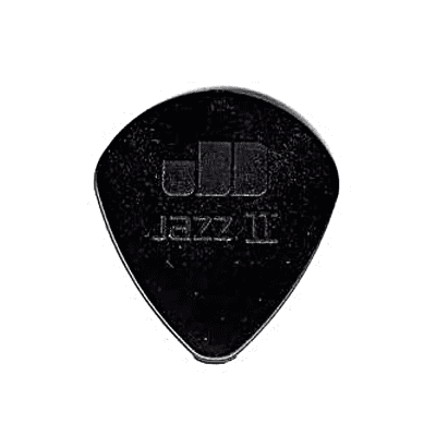Dunlop 47R2S "Stiffo" Nylon Jazz II 1.18mm Semi Round-Tip Guitar Picks (24-Pack)