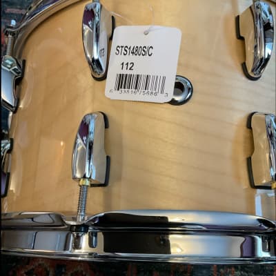 Pearl Session Studio Select Snare Drum - 14" x 8"- Gloss Natural Birch image 8