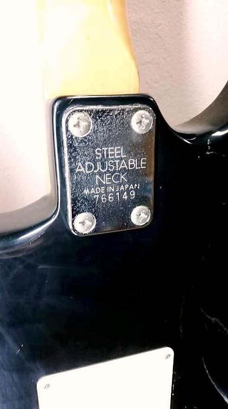 Westminster Stratocaster 1976 Black Japan Vintage | Reverb