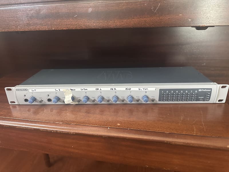 PreSonus DigiMax D8 8-Channel Mic Preamp with Digital Output | Reverb