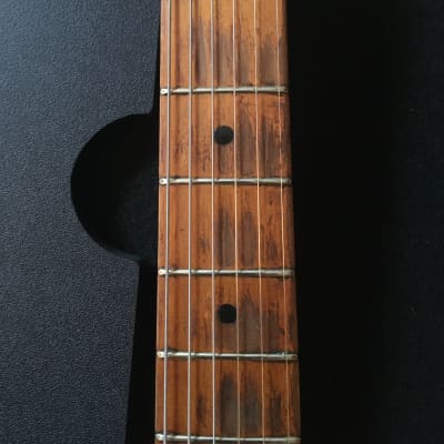 1960’s Strad O Lin Electric guitar Aged tobacco finish image 23