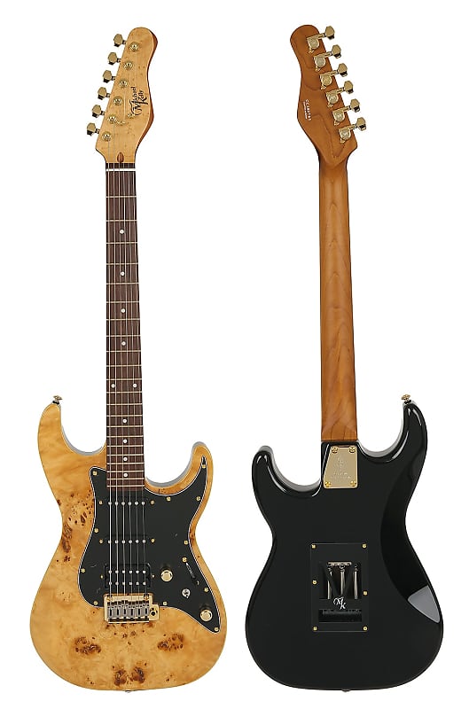 Michael Kelly MK60CNBPRH Custom Collection 1960s Burl Ultra