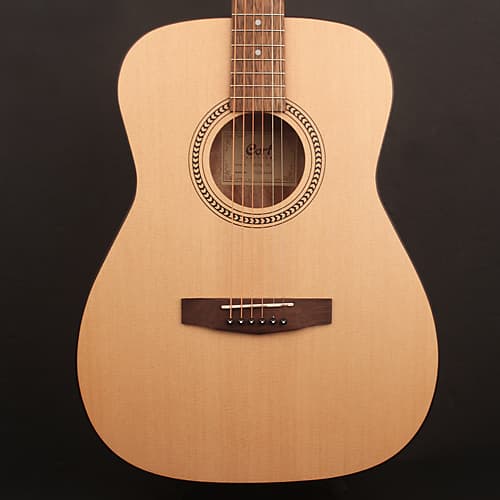 Cort AF505OP Standard Easy Play Series Concert Body Mahogany Back & Sides 6-String Acoustic Guitar image 1