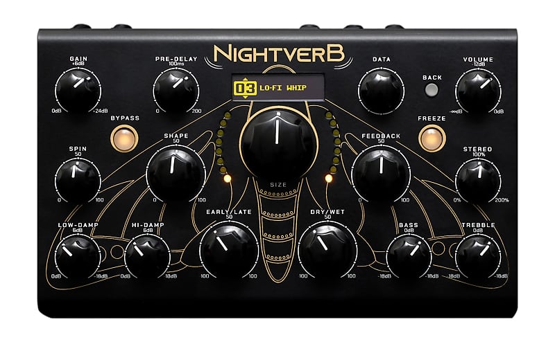 Erica Synths Nightverb Desktop Stereo Reverb Processor [DEMO