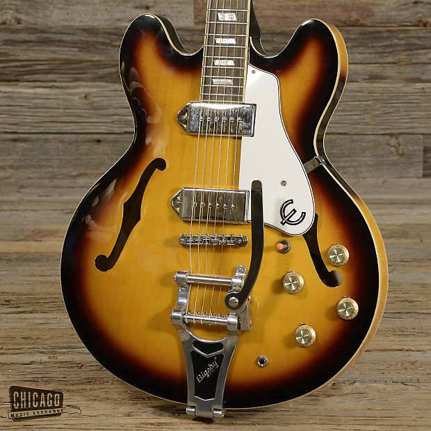Epiphone Casino Limited Edition 3-Tone Sunburst w/Bigsby USED (s325)