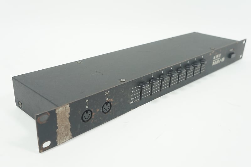 SALE Ends Sep 29] KAWAI MAV-8 MIDI PATCHBAY 4 in / 8 out