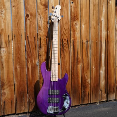 G&L  USA Custom Shop CLF Research L-2500 - Purple Fade 5-String Electric Bass w/ Case (2023) image 2