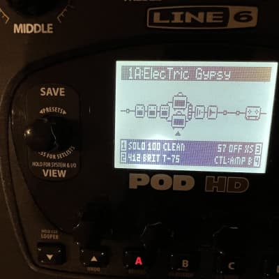 Line 6 POD HD Multi-Effect and Amp Modeler