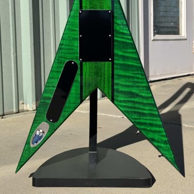 B.C. Rich Custom Shop Speed V 2025 - Transparent Green image 4
