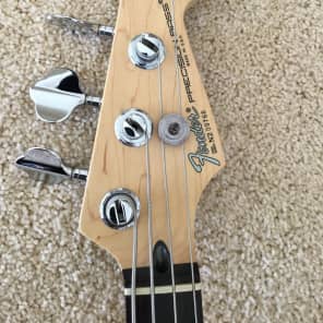 1993 Fender Precision Bass Plus Deluxe, Made in USA, Caribbean Mist, 2nd owner, Excellent Condition Bild 4