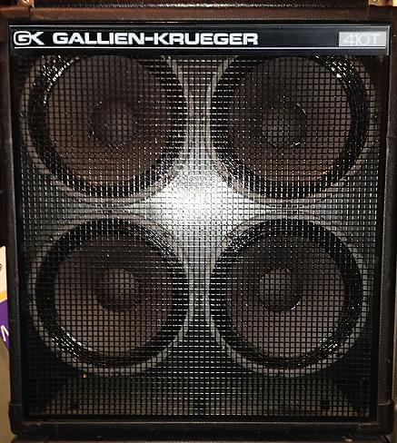 GK Gallien Krueger 410T speaker cabinet 4x10 | Reverb