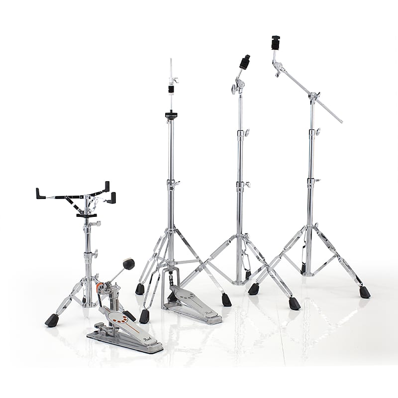 Pearl Drums HWP-830 Hardware Pack, Cymbal Stand, Snare, Hi-Hat, Bass Pedal image 1