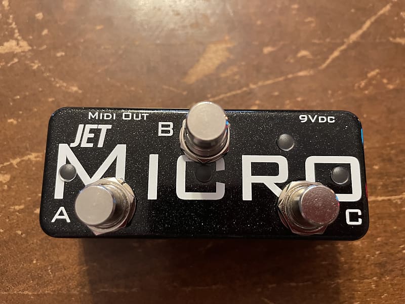 Jet Pedals Jet Micro Black Reverb