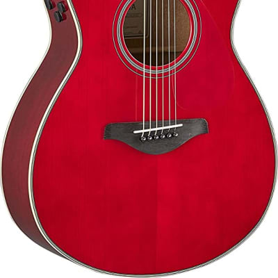 Yamaha FS-TA TransAcoustic Concert 2023 - Ruby Red for sale
