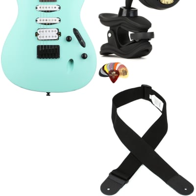 Ibanez Standard S561 Electric Guitar - Sea Foam Green Matte  Bundle with Snark ST-8 Super Tight Chromatic Tuner... (4 Items) for sale