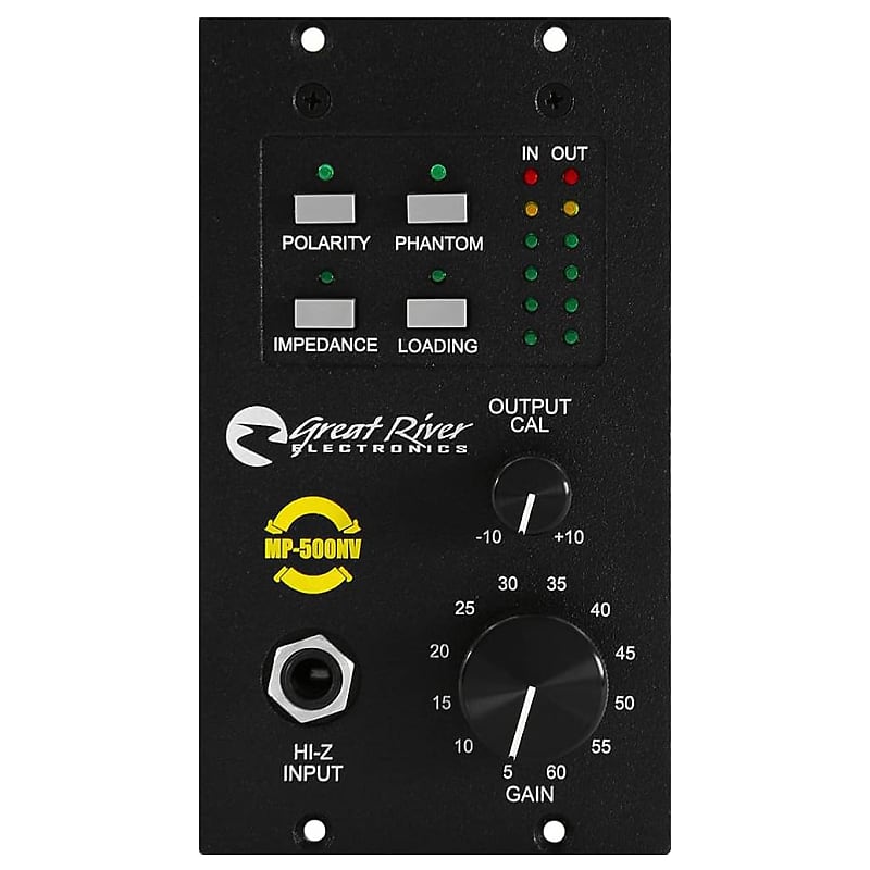Great River MP-500NV 500-Series Preamp image 1