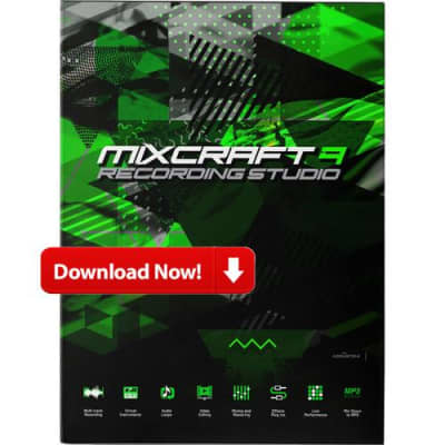 New Acoustica Mixcraft 9 Recording Studio Music Production Software  for MAC/PC (Download/Activation Card) image 2
