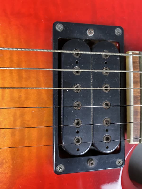 Burny MG-85X Mockingbird Fernandes 1990's Cherry Burst | Reverb Burny MG-85X Mockingbird Fernandes 1990's Cherry Burst | Reverb