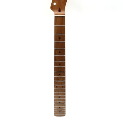 Geaux Guitar Tele Style Roasted Maple Neck w/ Rounded Fret Edges 2024 - Satin image 2