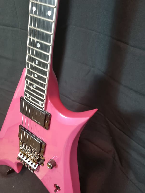 ESP（edwards）ALDIOUSトキモデル EDWARDS E-CHUNPA-V Flip Flap Pink Aldious Toki Model