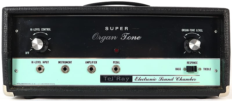 Vintage Tel Ray Super Organ Tone Electronic Sound Chamber | Reverb