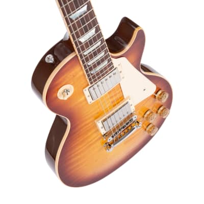 2015 Gibson Les Paul Traditional Electric Guitar, Honey Burst, 150058918 image 12