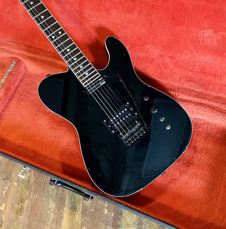 Fernandes TEJ-95 deluxe sustainer electric guitar Black | Reverb