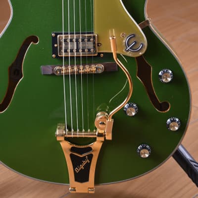 Epiphone Emperor Swingster Forest Green Metallic image 7