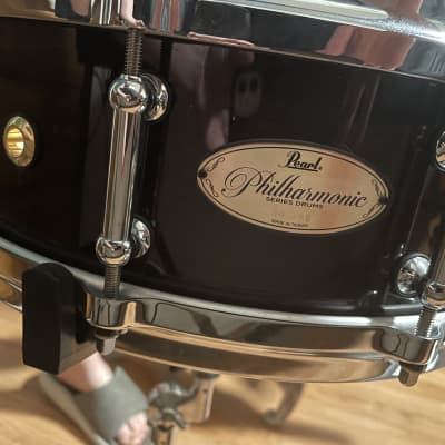 Pearl PHP-1450/101 6-Ply Maple 5x14" Philharmonic Concert Snare Drum 2001 - 2020 - Gloss Walnut image 1