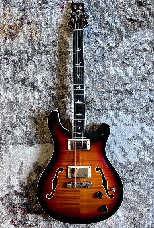 PRS SE Hollowbody II Tri-Color Sunburst | Reverb