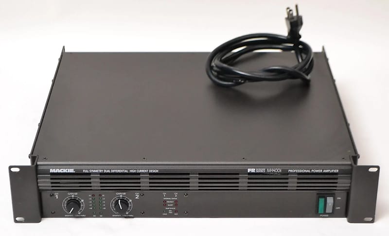 Mackie M1400i FR Series 2-Channel Power Amplifier image 1