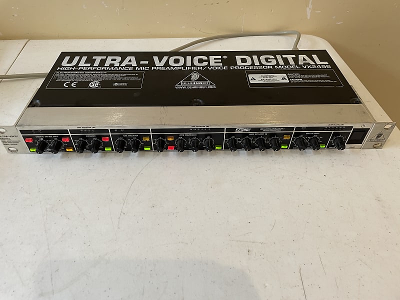 ギター ULTRA-VOICE DIGITAL VX2496 ギター ULTRA-VOICE DIGITAL VX2496 Behringer | Product | VX2496