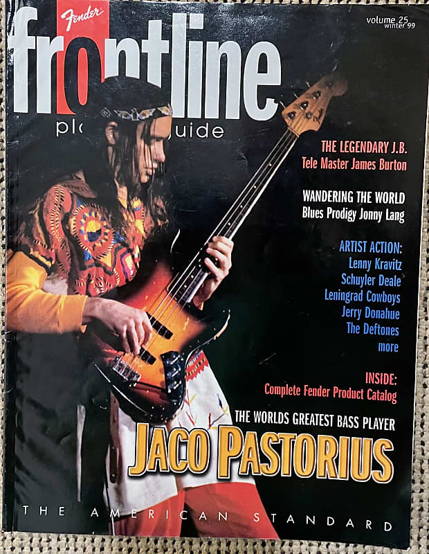 Fender Frontline 1999 Catalogue Volume 25 Reverb