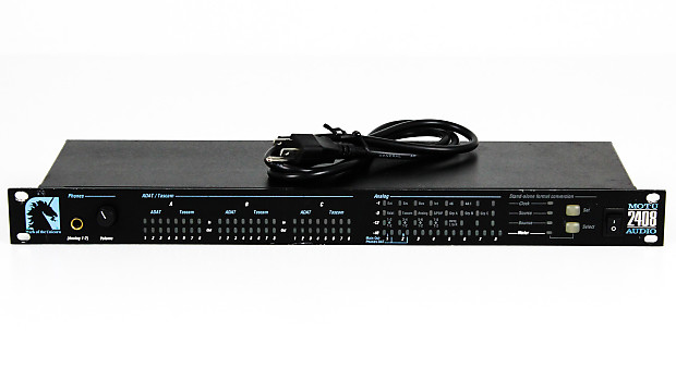 MOTU 2408 AUDIO オーディオインターフェース　プロセッサー？激レア MOTU 2408 AUDIO オーディオインターフェース プロセッサー？激