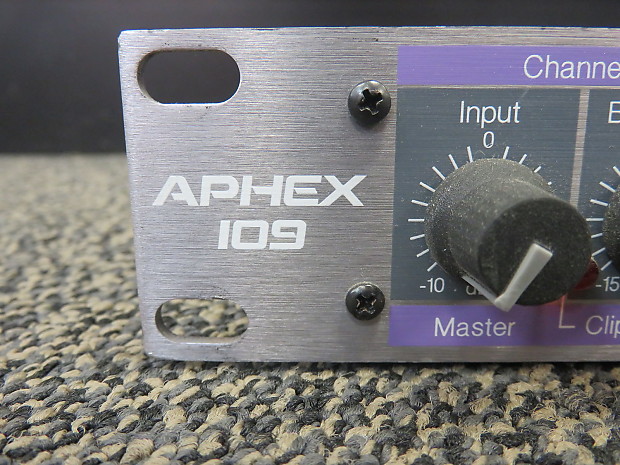 Aphex 109, 4 Band Tube Parametric Equalizer, Eq, Vintage