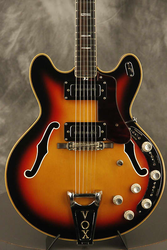 1960's VOX Viper hollowbody w/built-in effects FUZZ, Repeater | Reverb