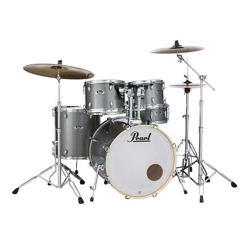 Pearl Export EXX725S 5pc Drum Set Grindstone Sparkle w/Hardware image 1