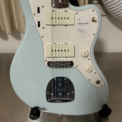 Fender Japan Heritage 60s Jazzmaster 2023 - Sonic Blue | Reverb