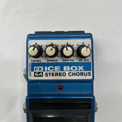 DOD Digitech FX64 Ice Box V3 Stereo Analog Chorus Rare Guitar Effect Pedal image 2