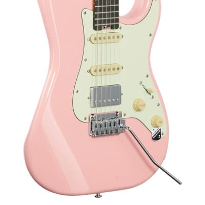 Schecter Nick Johnston Traditional HSS Electric Guitar Atomic Coral image 9