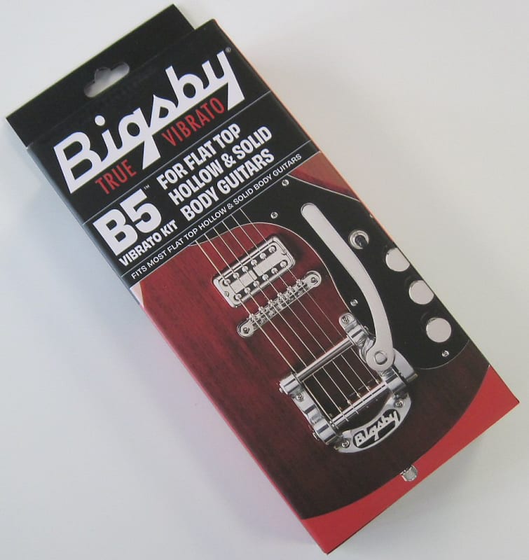 Bigsby B5 Vibrato Tailpiece Kit Flat Top Solid Body SG Les | Reverb