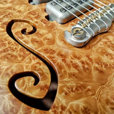 Barlow Guitars Falcon 2023 - Golden Camphor image 13