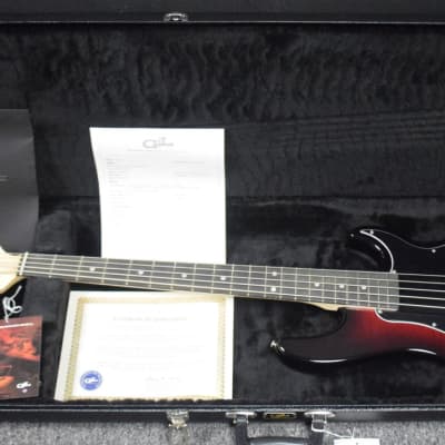 G&L Kiloton 5, Red Burst over Flame Maple / Ebony *IN STOCK* image 14