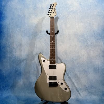 Fernandes JG-45 JGS Jaguar Jazzmaster 2000s Silver / Grey | Reverb