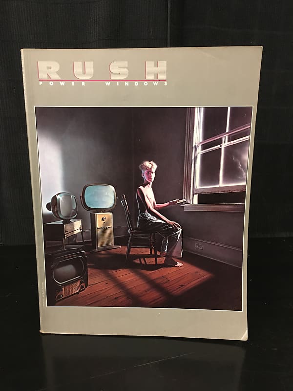 Rush Vintage RUSH POWER WINDOWS Songbook Sheet Music 1985 Reverb