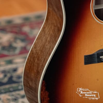 Eastman E22SS/V-SB Adirondack/Walnut "Antique Varnish Series" Antique Sunburst Slope Shoulder Dreadnought Acoustic Guitar #0274 image 7