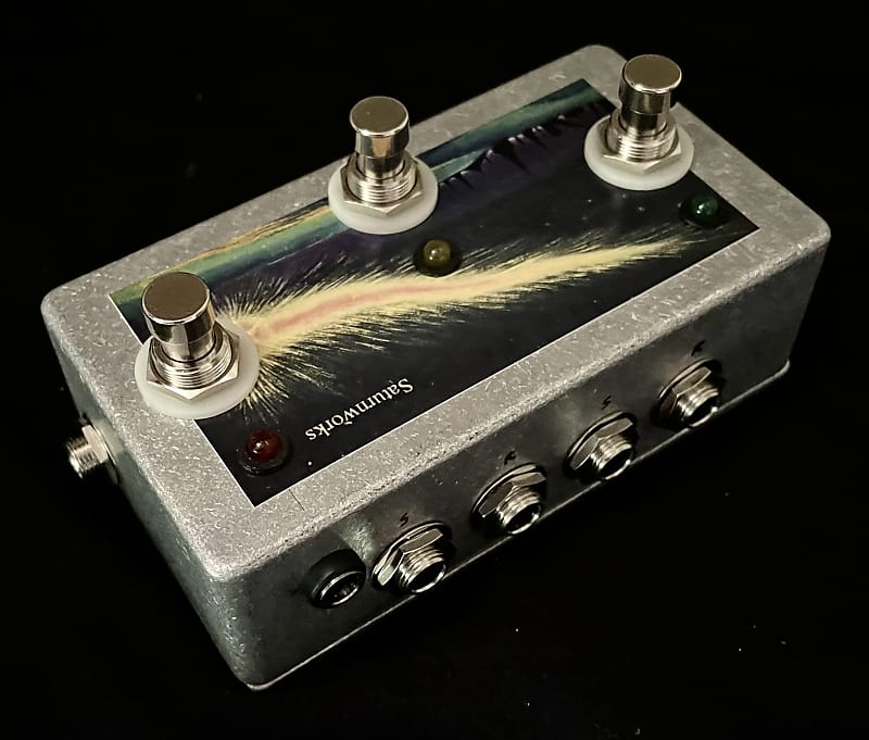 Saturnworks True Bypass Double 2 Looper + Master Bypass Switch Pedal with Neutrik Jacks - Handcrafted in California image 1