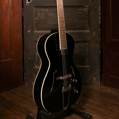Framus Vintage 5/51 Studio - Solid Black High Polish Electric Guitar image 4